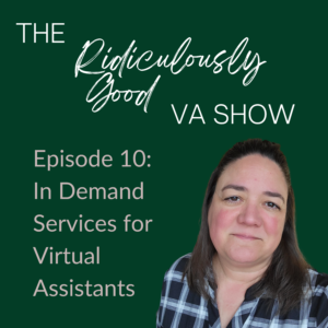 In Demand Services for Virtual Assistants
