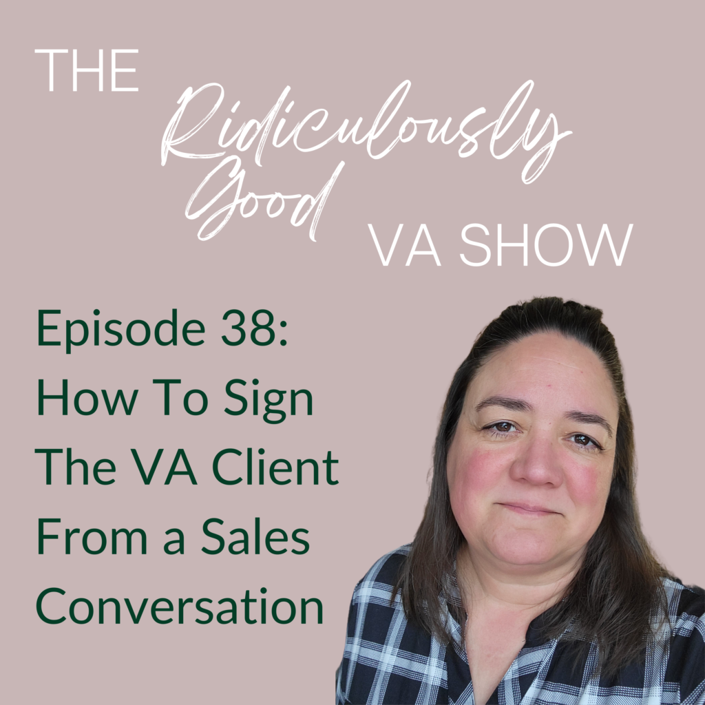 How to Sign the VA Client From a Sales Conversation