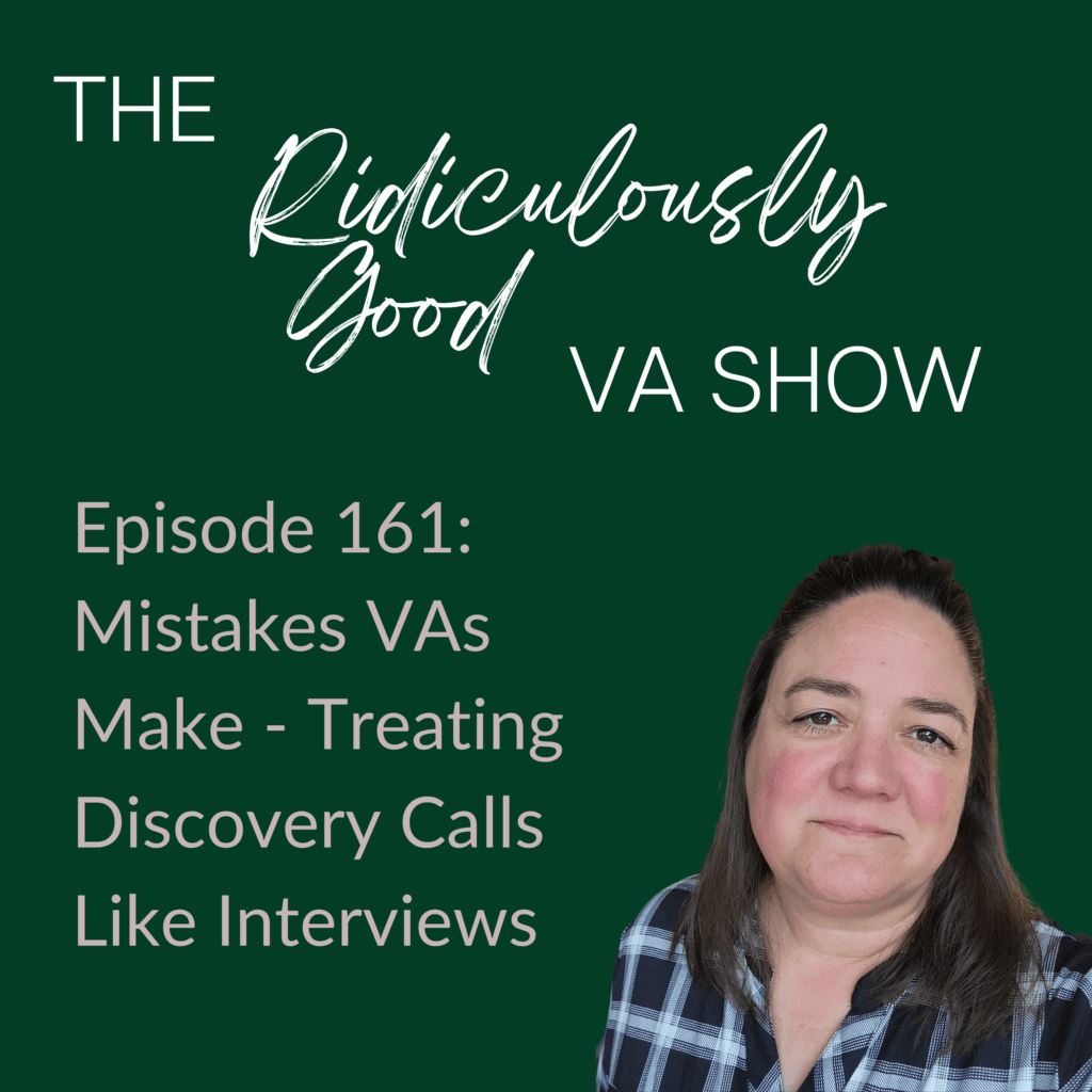 Mistakes VAs Make: Treating Discovery Calls Like Interviews