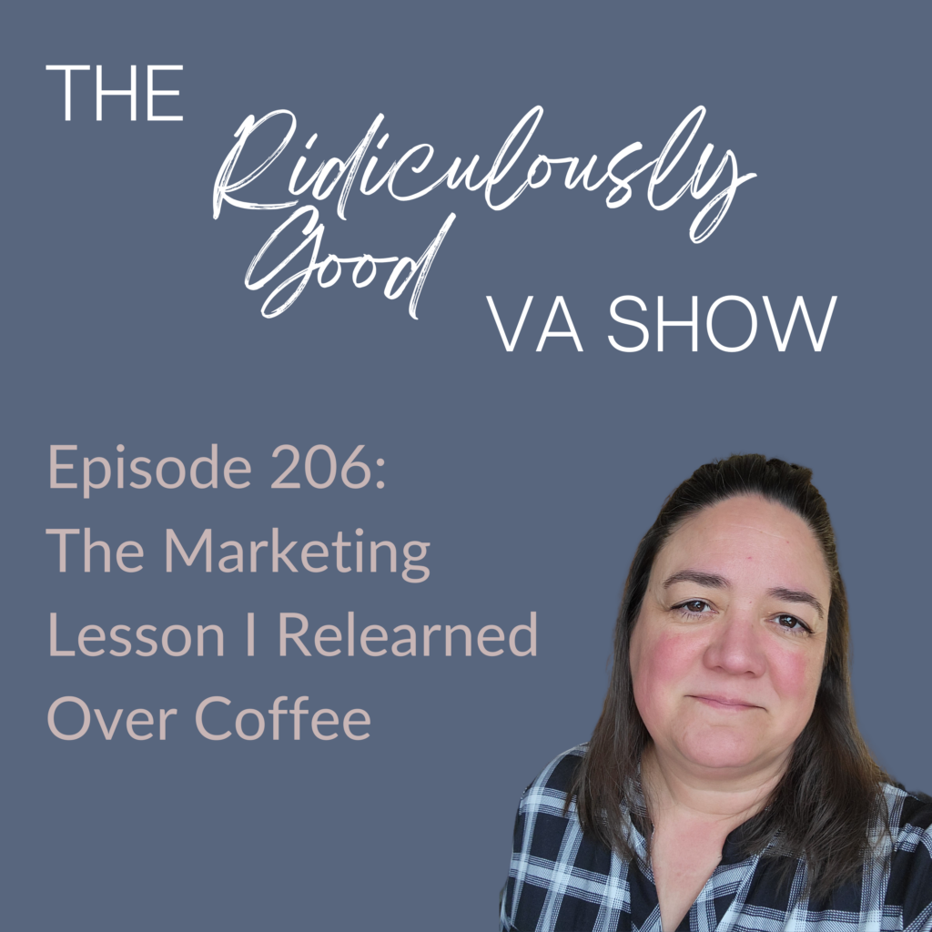 The Marketing Lesson I Relearned Over Coffee